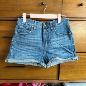 J. Crew Light Blue Rolled-Hem Denim Shorts